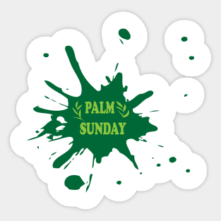 Palm Sunday Sticker